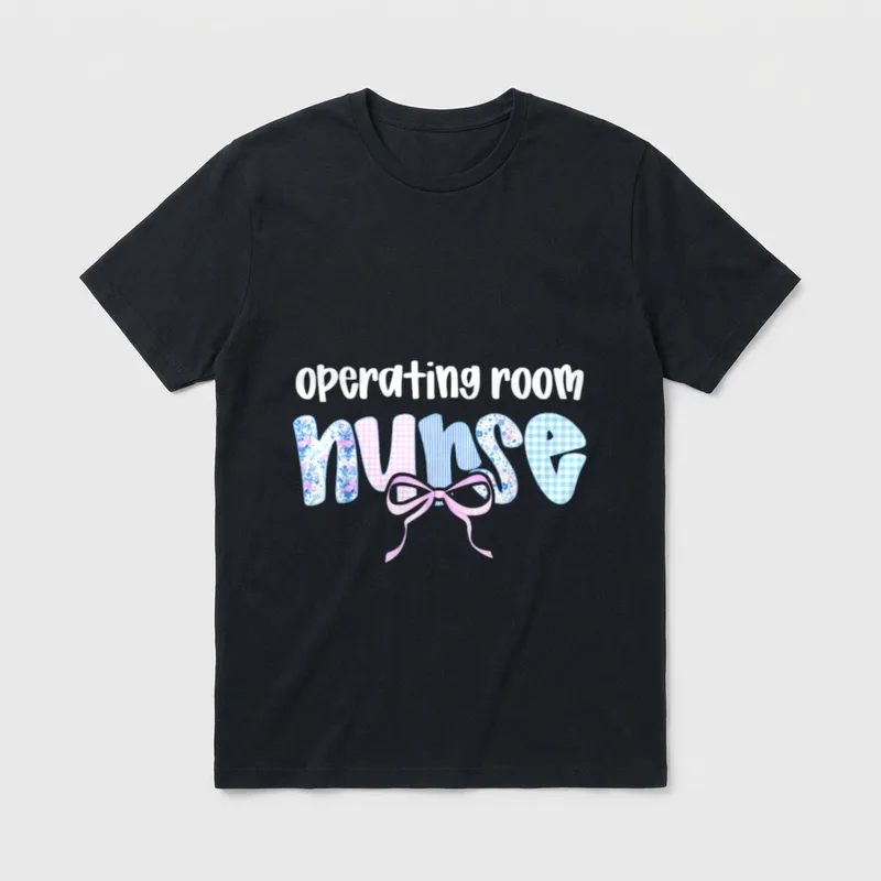 Coquette Operating Room Nurse or Surgical T-Shirt – Classic T-Shirt in Black
