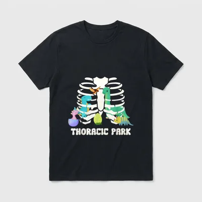 Thoracic Park Surgery or Nurses Doctor T-Shirt – Classic T-Shirt in Black