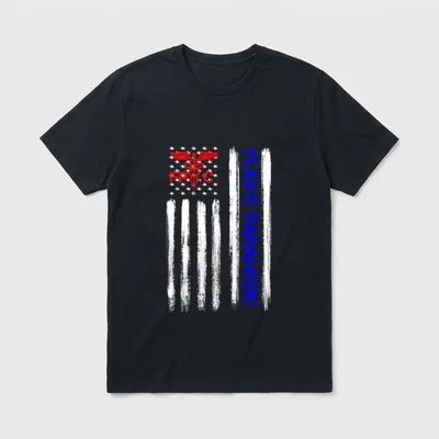 Flight Medic EMS EMT Nurse Paramedic T-Shirt – Classic T-Shirt in Black