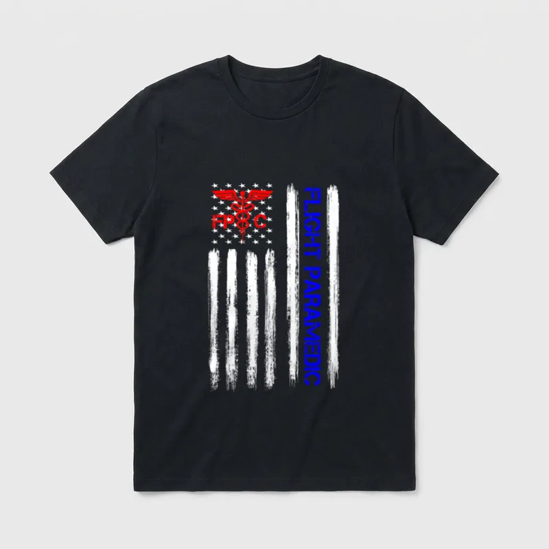 Flight Medic EMS EMT Nurse Paramedic T-Shirt – Classic T-Shirt in Black