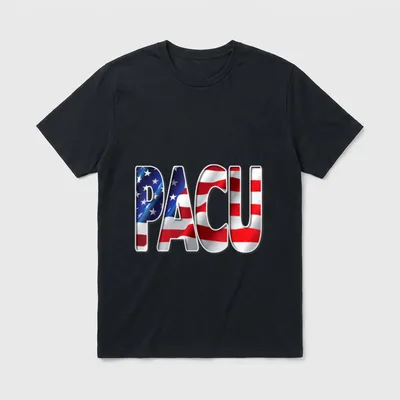 Nurses USA Flag Stars Stripes PACU T-Shirt – Classic T-Shirt in Black