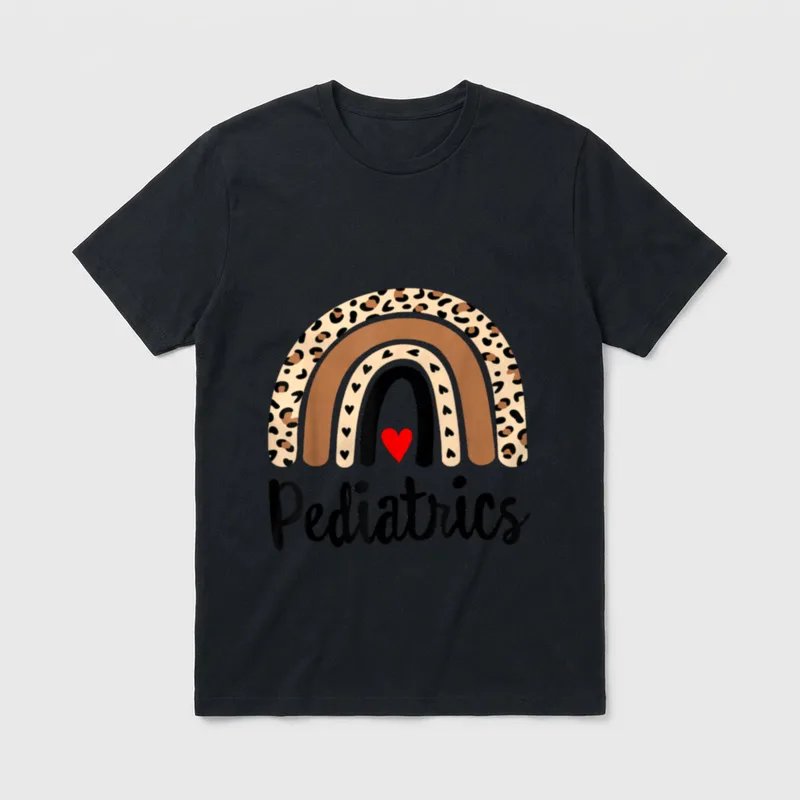 Pediatrics Pediatric Squad Nurse Ati Occupational T-Shirt – Classic T-Shirt in Black