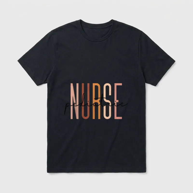 Pediatric Nurse Peds Registered Appreciation T-Shirt – Classic T-Shirt in Black