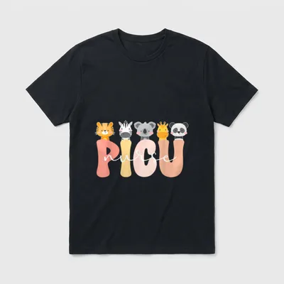 PICU Nurse Pediatric Intensive Care Great T-Shirt – Classic T-Shirt in Black