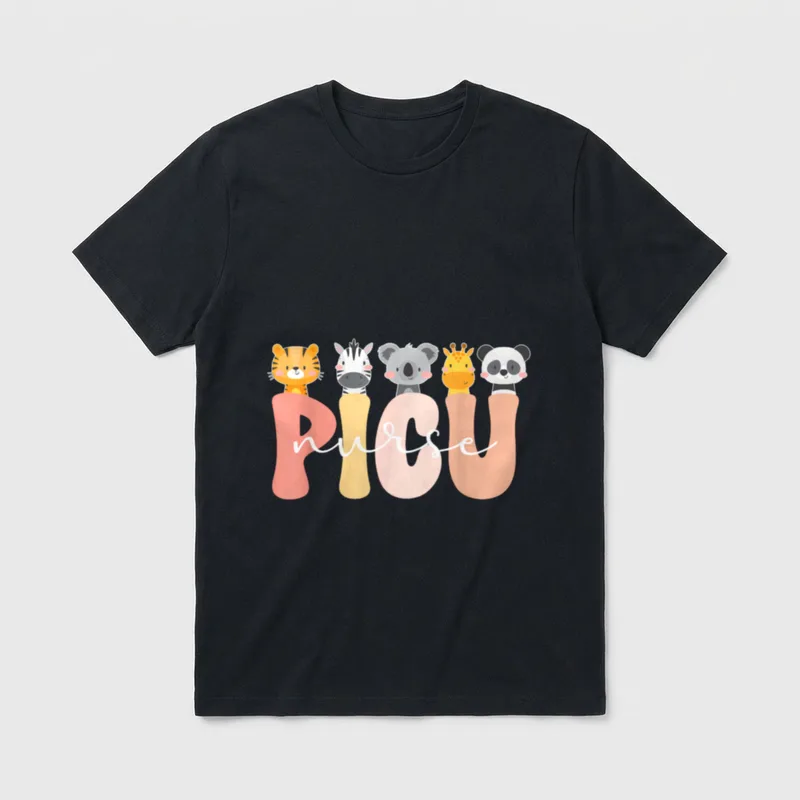 PICU Nurse Pediatric Intensive Care Great T-Shirt – Classic T-Shirt in Black