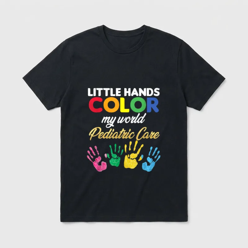 Nurse Pediatrics Pediatrician Pediatrician Hospital T-Shirt – Classic T-Shirt in Black