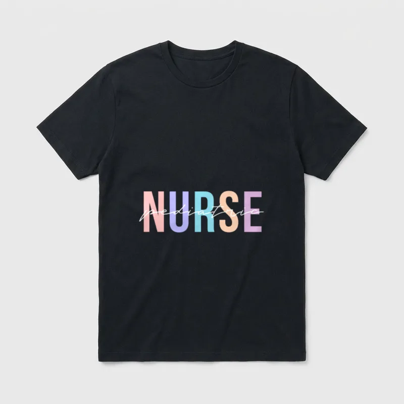 Pediatric Nurse Practitioner PEDS T-Shirt – Classic T-Shirt in Black