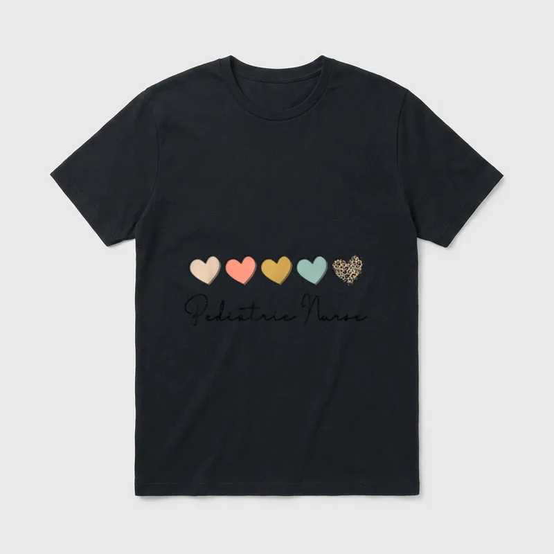 Pediatric Nurse Peds Registered Appreciation Classic T-Shirt – Classic T-Shirt in Black