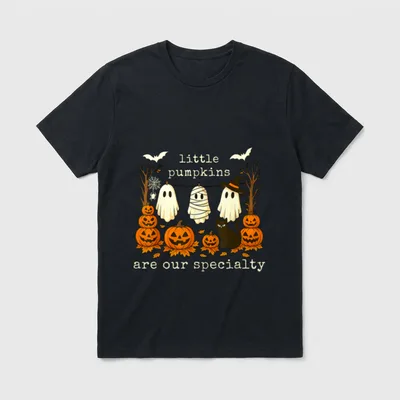 Little Pumpkins Are Our Specialty PEDS T-Shirt – Classic T-Shirt in Black