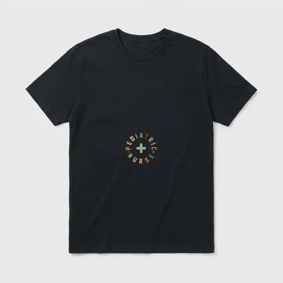 Pediatric Nurse Vintage PEDS ER Nursing T-Shirt – Classic T-Shirt in Black