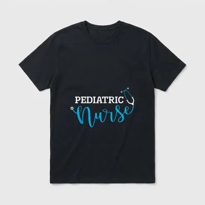 Pediatric Nurse Healthcare T-Shirt – Classic T-Shirt in Black