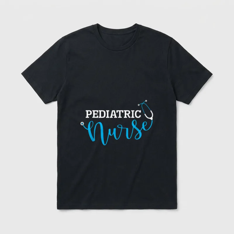 Pediatric Nurse Healthcare T-Shirt – Classic T-Shirt in Black