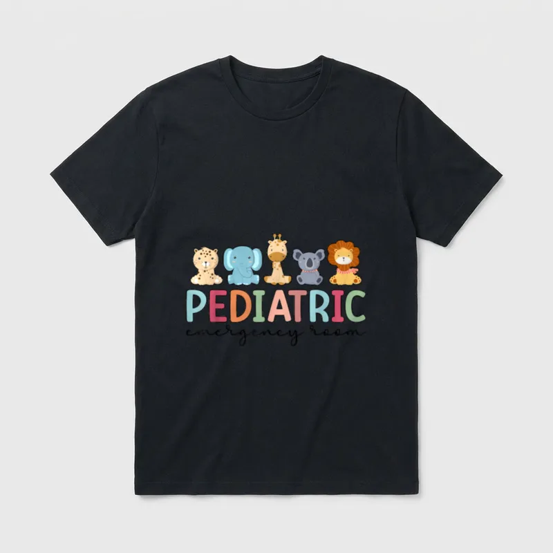 Pediatric Emergency Room Peds ER Proud T-Shirt – Classic T-Shirt in Black