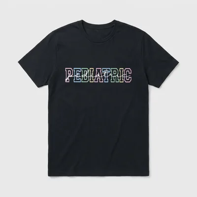 Pediatric Nurse Cute PEDS RN Nursing T-Shirt – Classic T-Shirt in Black