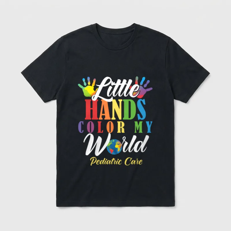 World Pediatric Care PEDS Nurses T-Shirt – Classic T-Shirt in Black