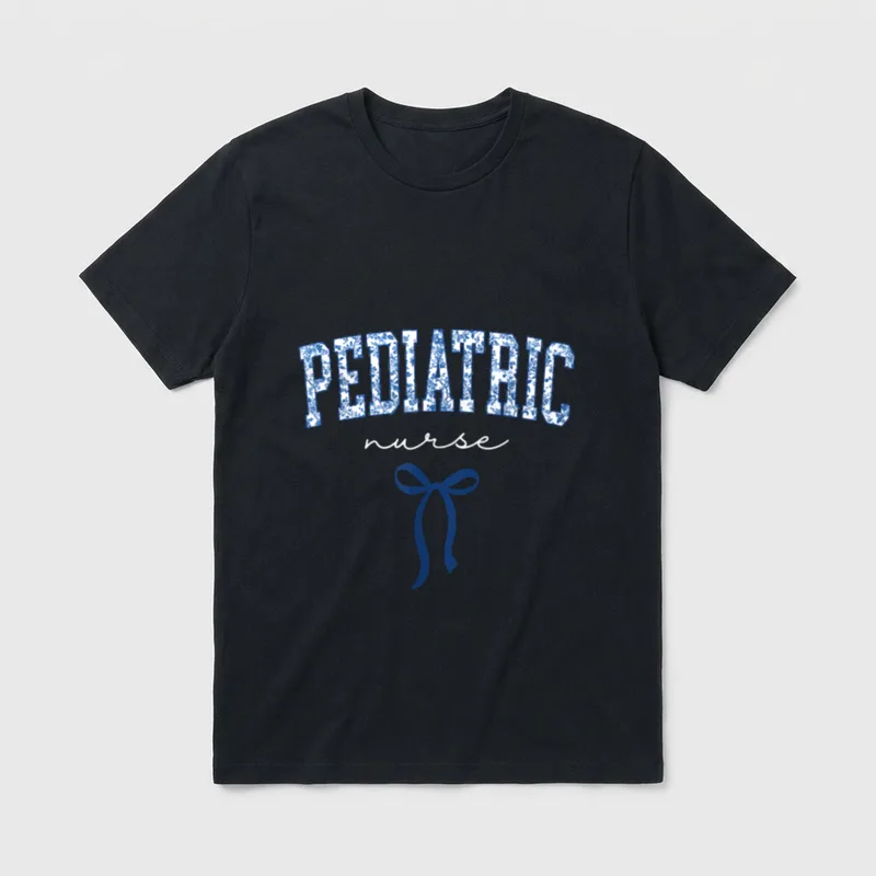 Pediatric Nurse Child Health Care Registered T-Shirt – Classic T-Shirt in Black