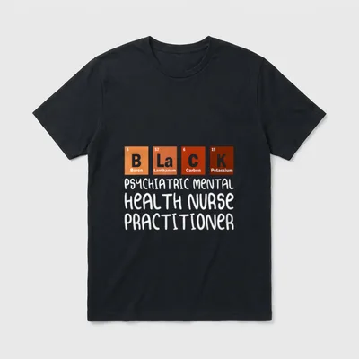 PMHNP Psychiatric Mental Health Nurse Celebrate T-Shirt – Classic T-Shirt in Black