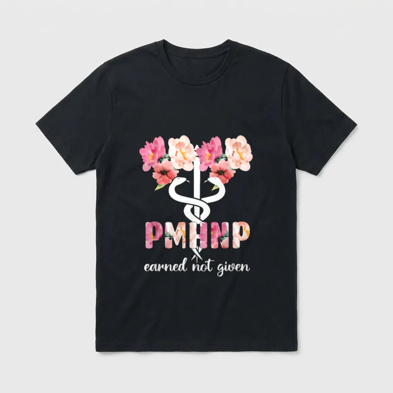 PMHNP Psychiatric Mental Health Nurse Great T-Shirt – Classic T-Shirt in Black