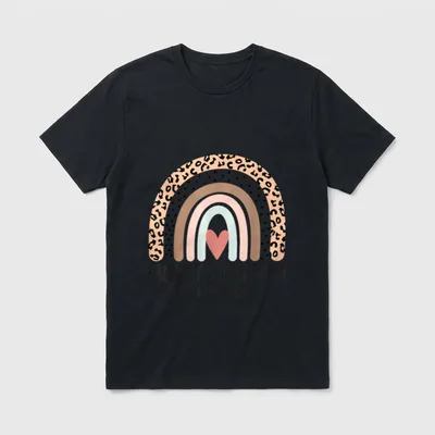 Mental Health Nurse Rainbow Psych Psychiatric T-Shirt – Classic T-Shirt in Black