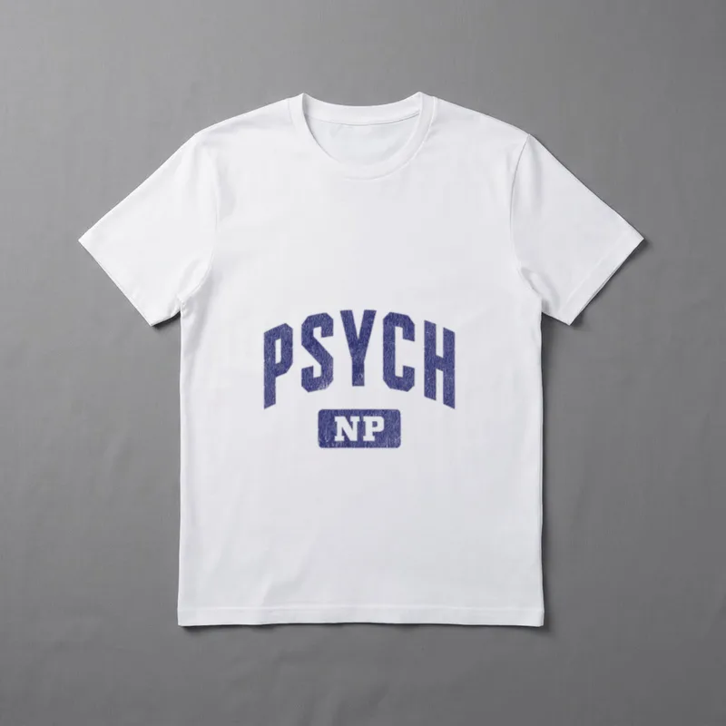 Psychiatric Mental Health Nurse Practitioner NP T-Shirt – Classic T-Shirt in Black