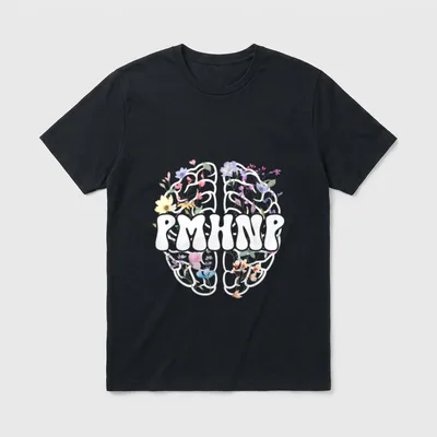 Groovy PMHNP Psychiatric Mental Health Nurse T-Shirt – Classic T-Shirt in Black