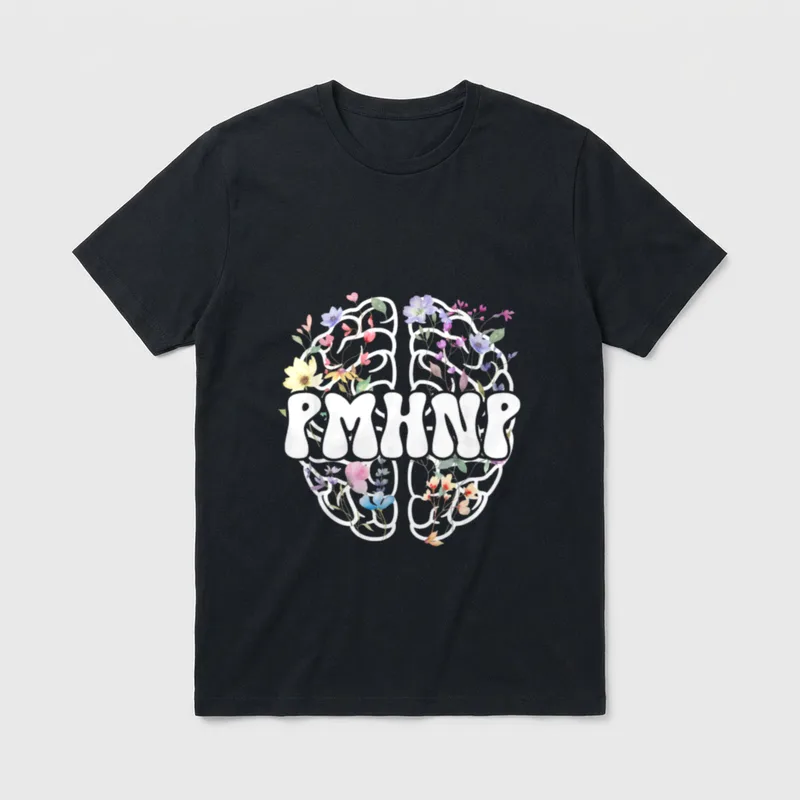 Groovy PMHNP Psychiatric Mental Health Nurse T-Shirt – Classic T-Shirt in Black