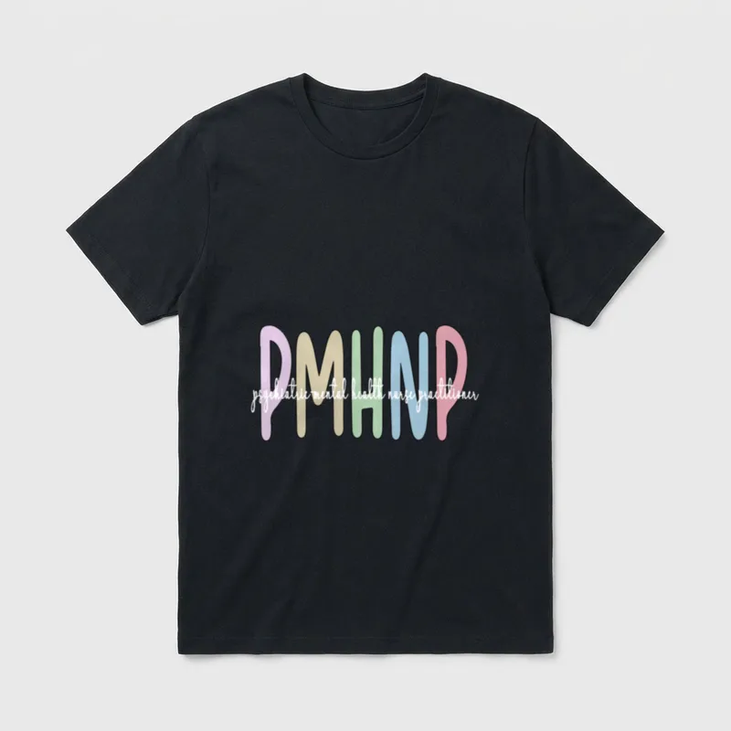 PMHNP Psychiatric Mental Health Nurse Choice T-Shirt – Classic T-Shirt in Black