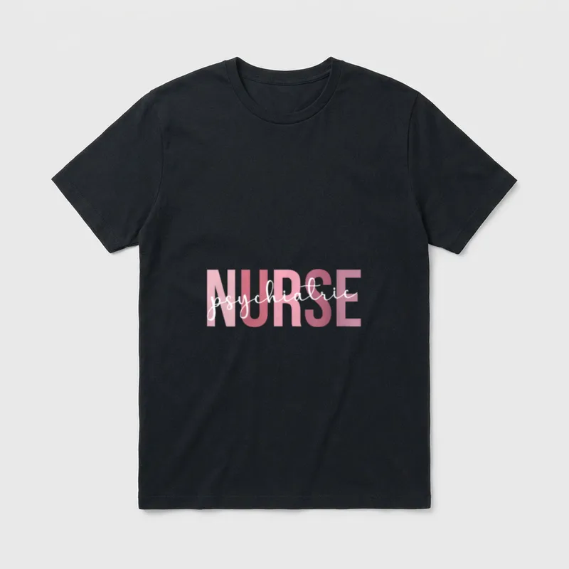 Psychiatric Nurse Appreciation Psych T-Shirt – Classic T-Shirt in Black