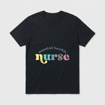 Mental Health Nurse Psych Psychiatric Whether T-Shirt – Classic T-Shirt in Black