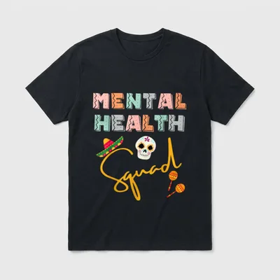 De Mayo Mental Health Squad Nurse T-Shirt – Classic T-Shirt in Black