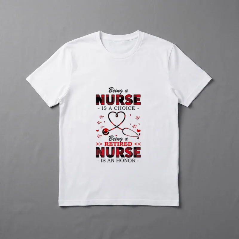 Being Nurse Is a Choice Valentine T-Shirt – Classic T-Shirt in Black