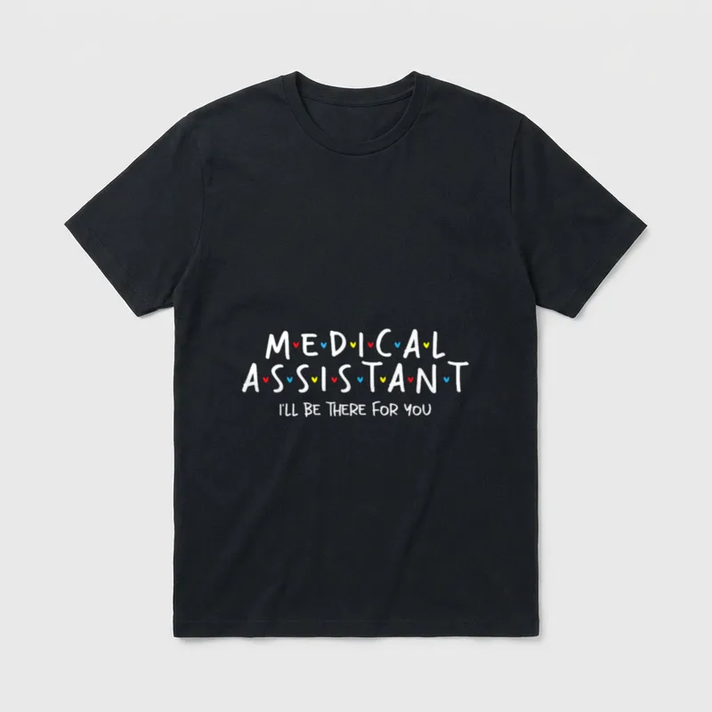 Medical Assistant Registered Nurse T-Shirt – Classic T-Shirt in Black