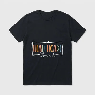 Squad Worker Appreciation Medical Staff RN T-Shirt – Classic T-Shirt in Black