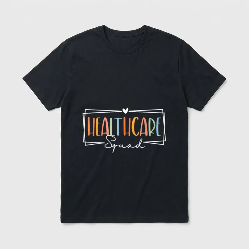 Squad Worker Appreciation Medical Staff RN T-Shirt – Classic T-Shirt in Black