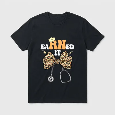 Earned It RN 2025 Future Registered T-Shirt – Classic T-Shirt in Black