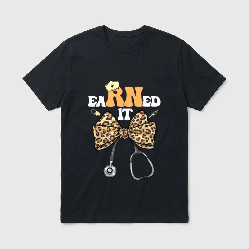 Earned It RN 2025 Future Registered T-Shirt – Classic T-Shirt in Black