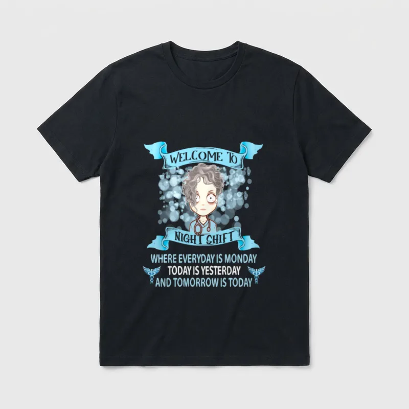 CNA BSN Registered Nurse RN Welcome T-Shirt – Classic T-Shirt in Black