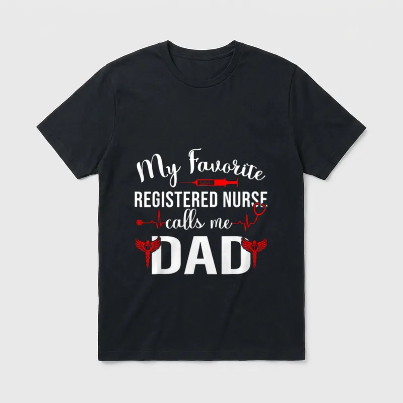 My Favorite Registered Nurse T-Shirt – Classic T-Shirt in Black