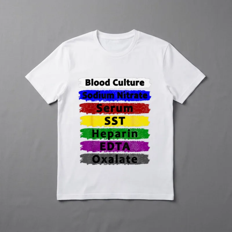 Blood Draw Phlebotomy Phlebotomist RN Nurse T-Shirt – Classic T-Shirt in Black