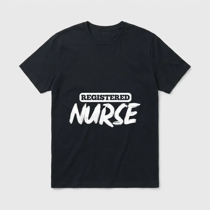 Registered Nurse RN Lightweight T-Shirt – Classic T-Shirt in Black