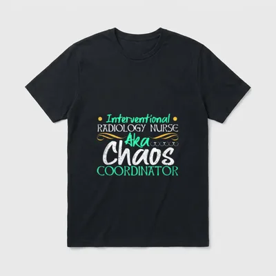 Interventional Radiology Nurse Medical Professional T-Shirt – Classic T-Shirt in Black