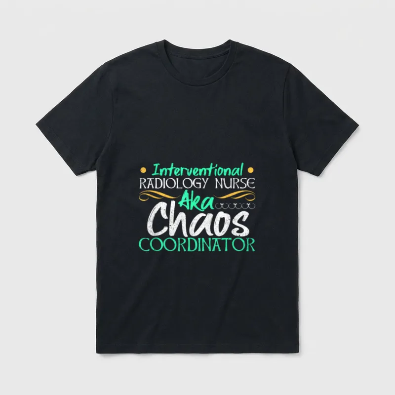 Interventional Radiology Nurse Medical Professional T-Shirt – Classic T-Shirt in Black