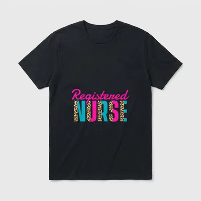 Hospital Clinic Nurse Caretaker Nurses T-Shirt – Classic T-Shirt in Black