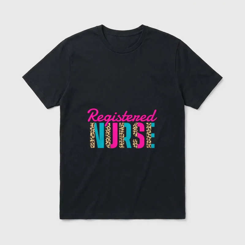 Hospital Clinic Nurse Caretaker Nurses T-Shirt – Classic T-Shirt in Black