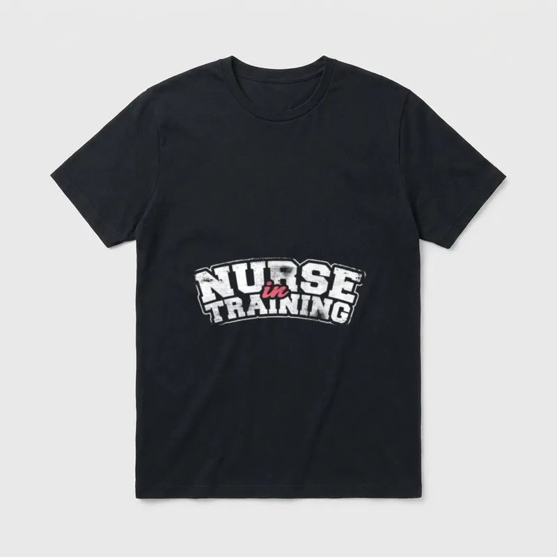 Nurse in Training Nursing Student RN T-Shirt – Classic T-Shirt in Black