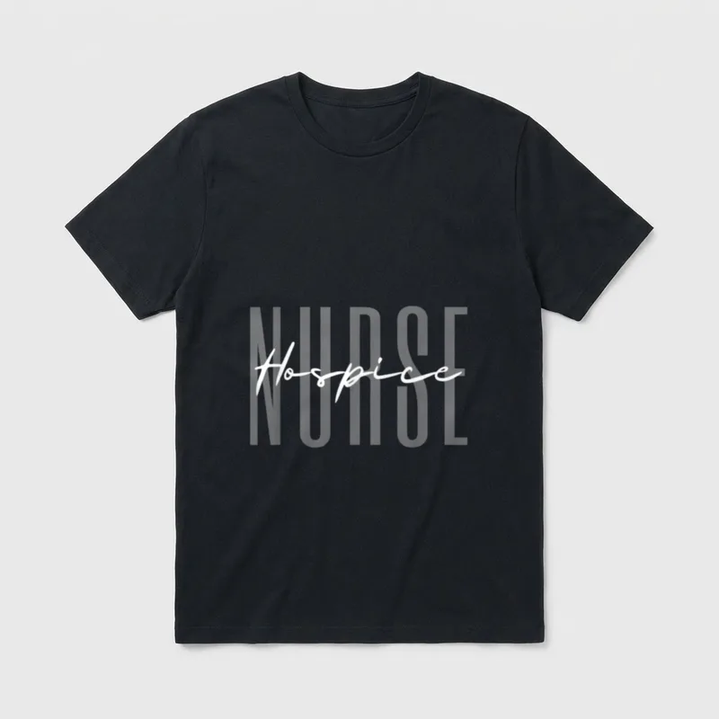Hospice Nurse Registered RN Emergency Neonatologists T-Shirt – Classic T-Shirt in Black