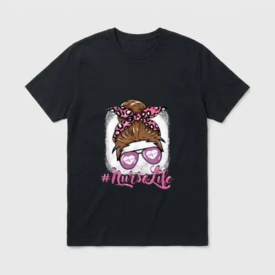 Nurse Life Trendy T-Shirt – Classic T-Shirt in Black