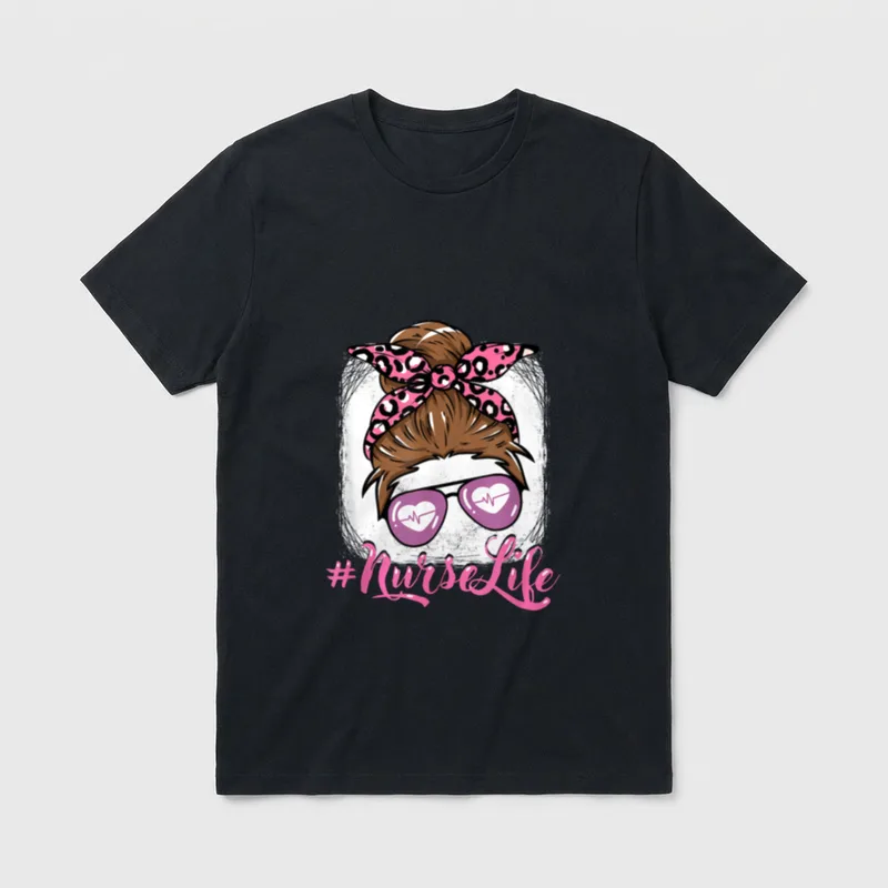 Nurse Life Trendy T-Shirt – Classic T-Shirt in Black