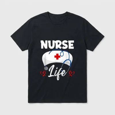 Nurse Appreciation RN Week T-Shirt – Classic T-Shirt in Black