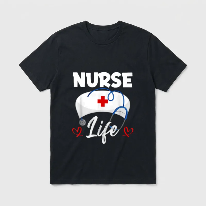 Nurse Appreciation RN Week T-Shirt – Classic T-Shirt in Black